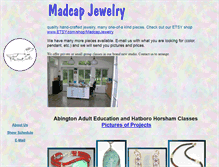 Tablet Screenshot of madcapjewelry.com